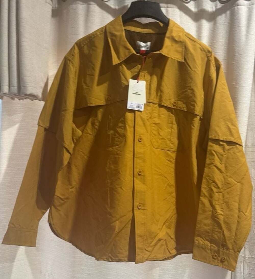 Woolrich x Target Men's Lined Long Sleeve Fishing Shirt, Gold, Size XL
C12